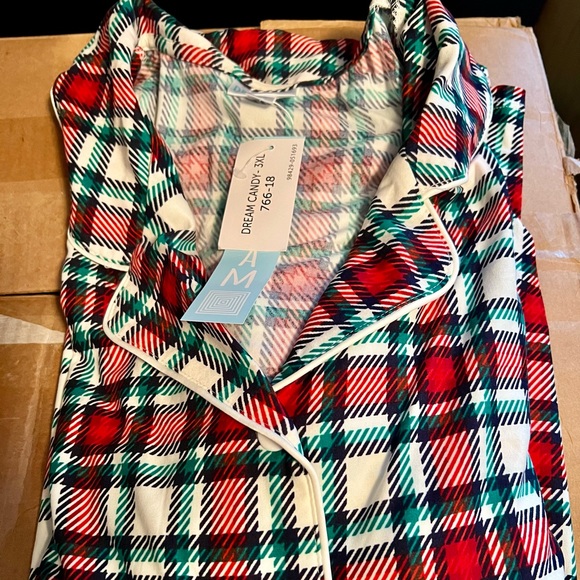 LuLaRoe Candy Pajamas 3X TWO SETS - Picture 4 of 4